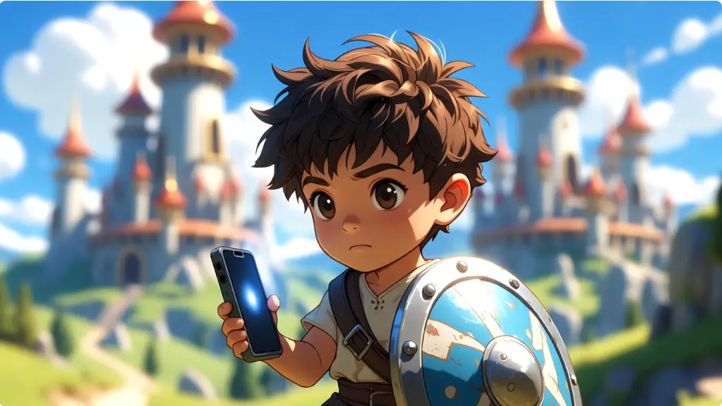 방패를 든 어린이 만화 탐험대